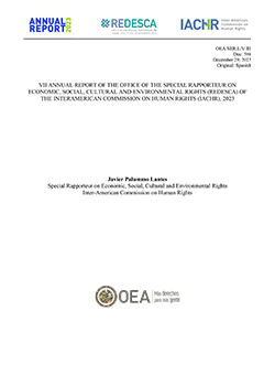 Report of the Special Rapporteur on Economic, Social, Cultural, and Environmental Rights (ESCERSR)