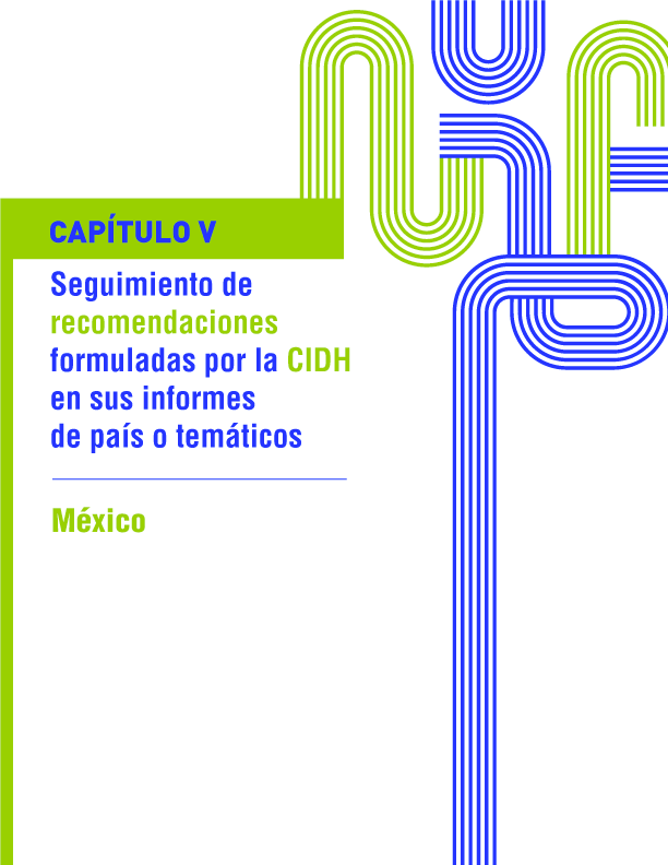 Sptimo informe de seguimiento de recomendaciones formuladas por la CIDH en el informe sobre situacin de derechos humanos en Mxico